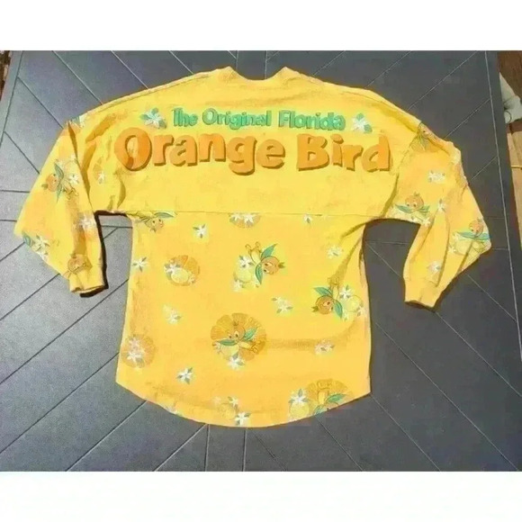 2022 Disney Parks Epcot Flower&Garden Festival Orange Bird Spirit Jersey XS AOP - Picture 9 of 9